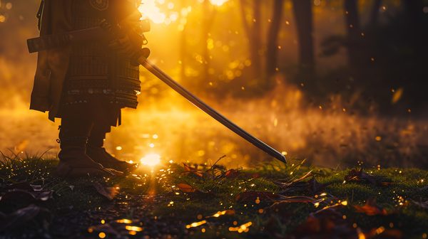 Découverte et utilisation d'un katana japonais